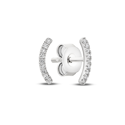 Levont Smiley Diamond Earring Studs