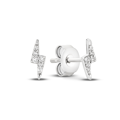 Levont Lightning Diamond Earring Studs