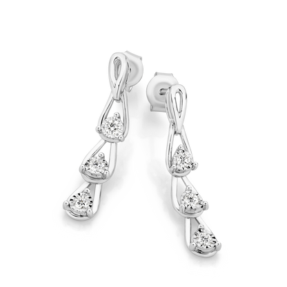 Levont Dream Link Drop Diamond Earrings