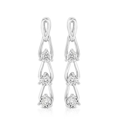 Levont Dream Link Drop Diamond Earrings