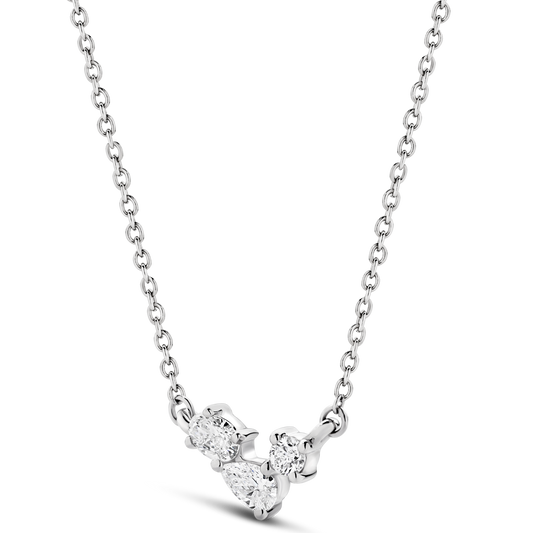 Levont Triple Diamond Gold Pendant