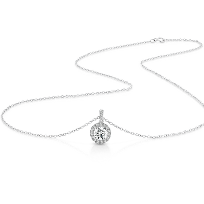 Levont Glamorous Diamond Halo Pendant