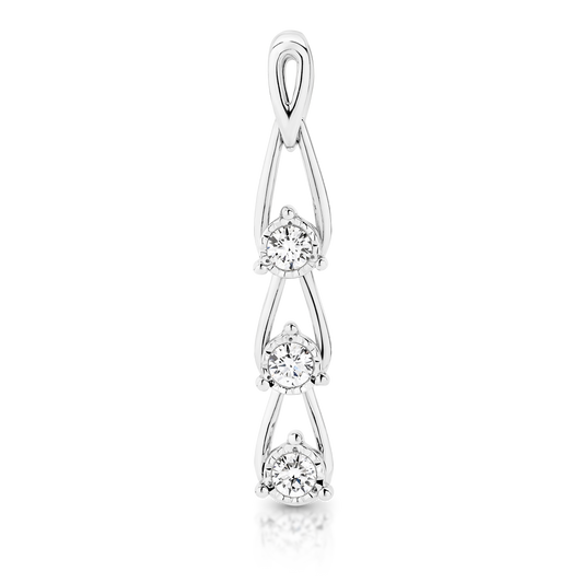 Levont Dream Link Drop Diamond Pendant