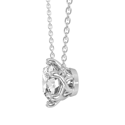 Levont Atelier Round Brilliant Six Claw Floating Pendant