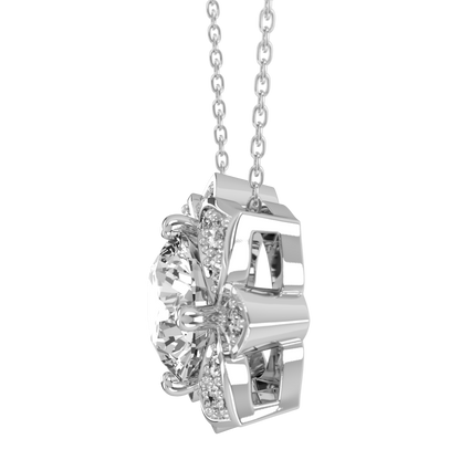 Levont Atelier Round Brilliant Orchard Style Pendant