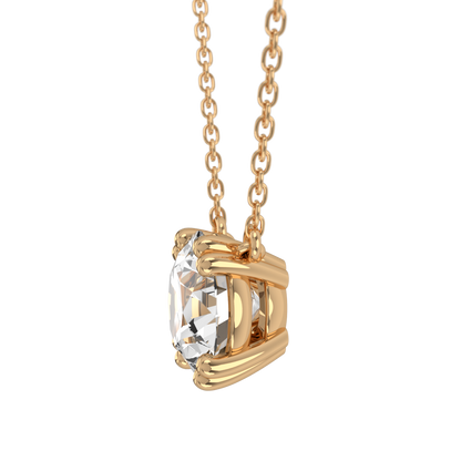 Levont Atelier Round Brilliant Double Claw Pendant