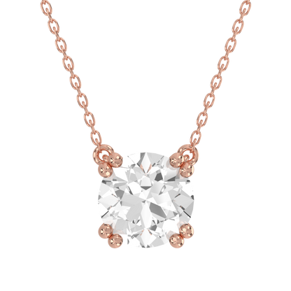 Levont Atelier Round Brilliant Double Claw Pendant