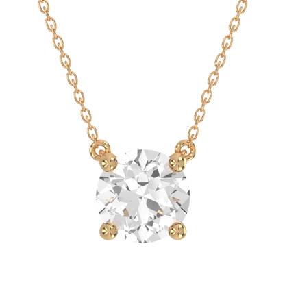 Levont Atelier Round Brilliant Floating Claw Pendant