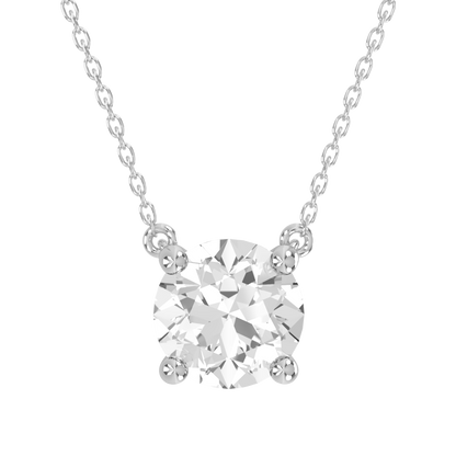 Levont Atelier Round Brilliant Floating Claw Pendant