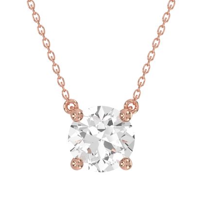 Levont Atelier Round Brilliant Floating Claw Pendant