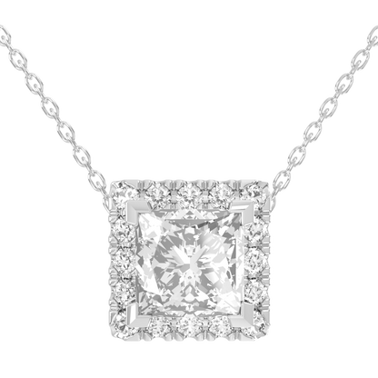 Levont Atelier Princess Cut Scallop Set Slider Pendant