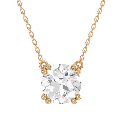 Levont Atelier Round Brilliant Double Claw Pendant